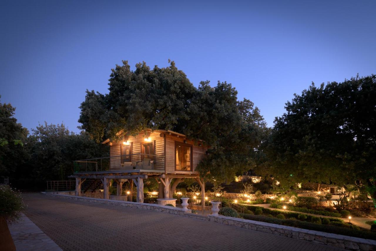 Вилла Stolidi Mou Treehouse Аципопуло Экстерьер фото